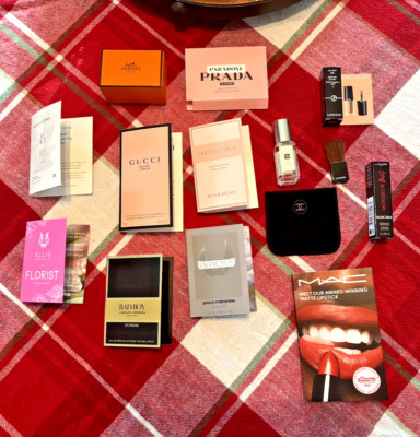 Chanel VIP Hermes Prada Gucci beauty bag holiday Malone Perfume gift Set   $475