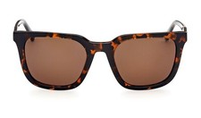 GANT GA7213 55E Brown Havana Square Plastic Sunglasses Frame 56-22-140 Gant7213