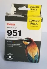 Meijer Brand Compatible HP 951 Ink Cartridge Tri-color - Blue Yellow M Open Box