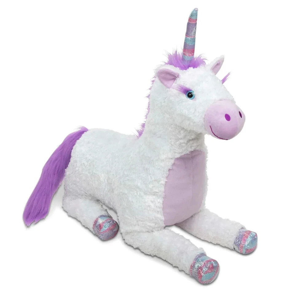 Melissa And Doug 40405 Jumbo Misty Unicorn Plush - Faulty