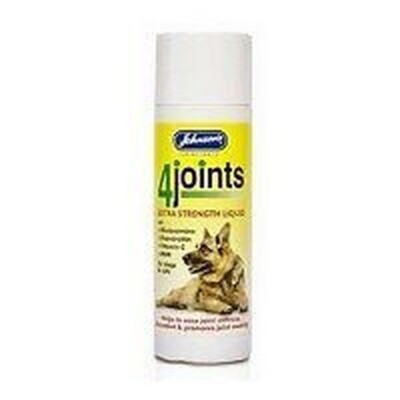 Johnsons 4 Joints Dog Mobility Liquid, Helps to ease Dog's joint stiffness 100ml