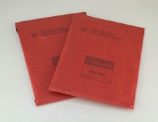 TWO USSR 9x14cm EXPIRED BROMPORTRET GLOSSY WHITE SLIM PHOTOPAPER PACKS 1987