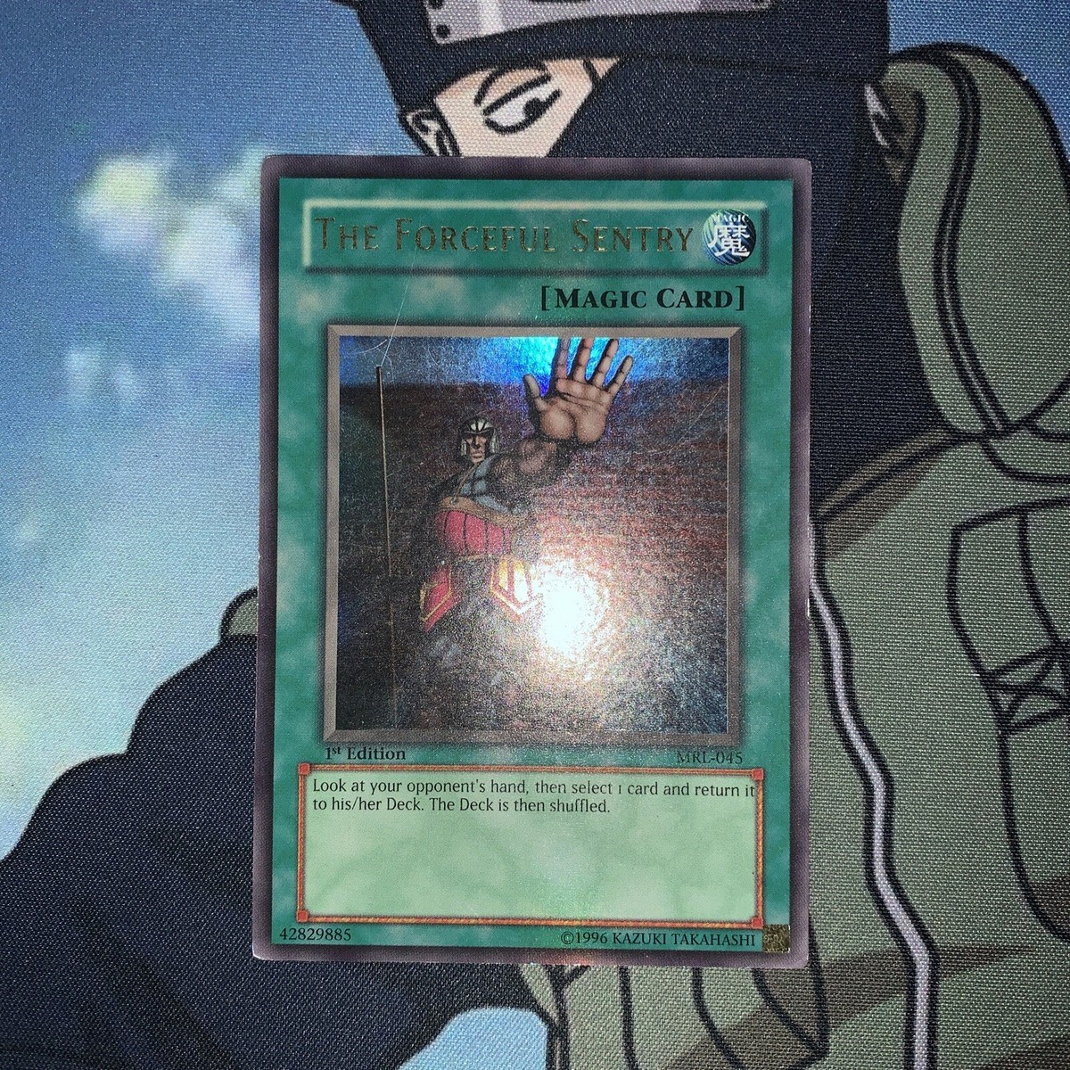 The Forceful Sentry 1st Edition - MRL 045 Ultra Rare Holo Foil