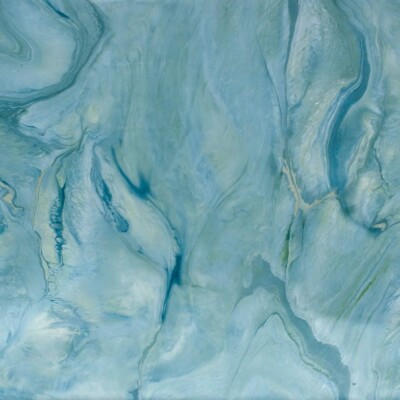Blue Marble Wallpaper Peel and Stick Ocean Blue and Gold Contact Paper 24'' x354''