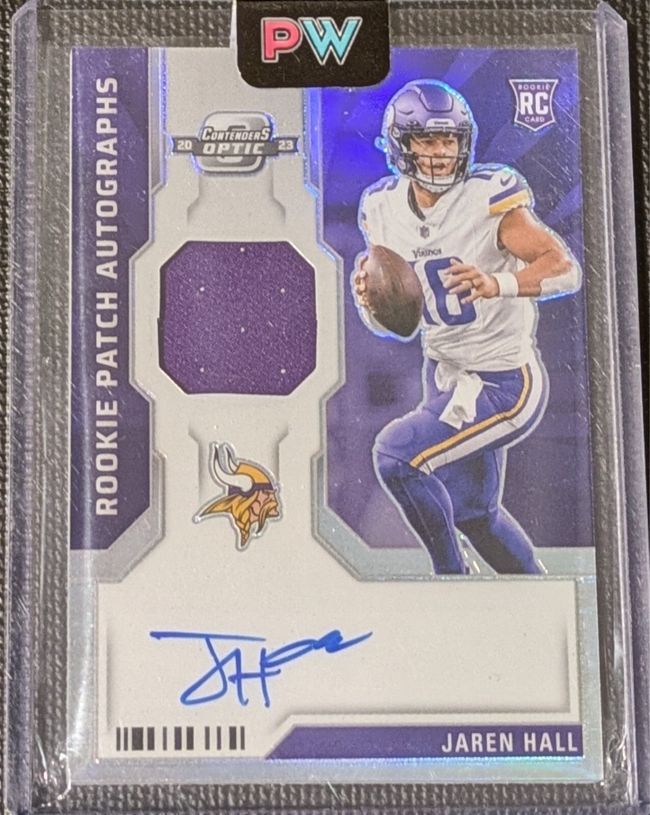 2023 Contenders Optic RPA Jaren Hall 72/75 Vikings NM+