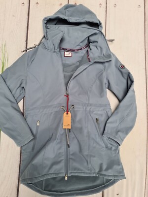 Kangaroos Jacke Parka Softshell Gr. 44 bis 50 blau Damen (2 028) NEU