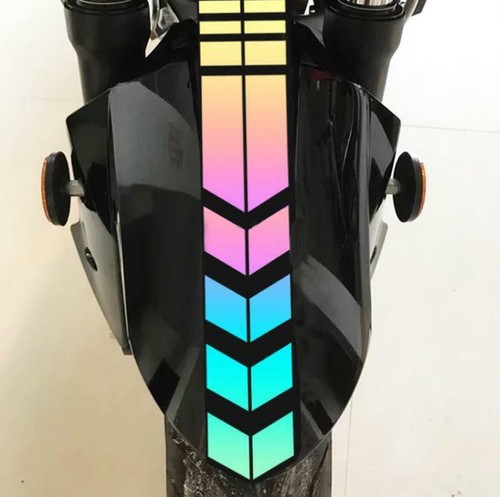 Car Motorcycle Sport Hash Wheel Fender Reflect Sticker Racing Decal Sticker - Picture 8 of 8