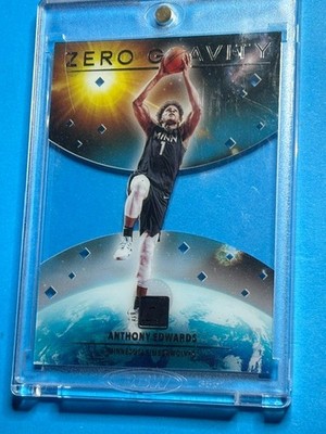 2020/21 Panini Clearly Donruss Zero Gravity Anthony Edwards #9