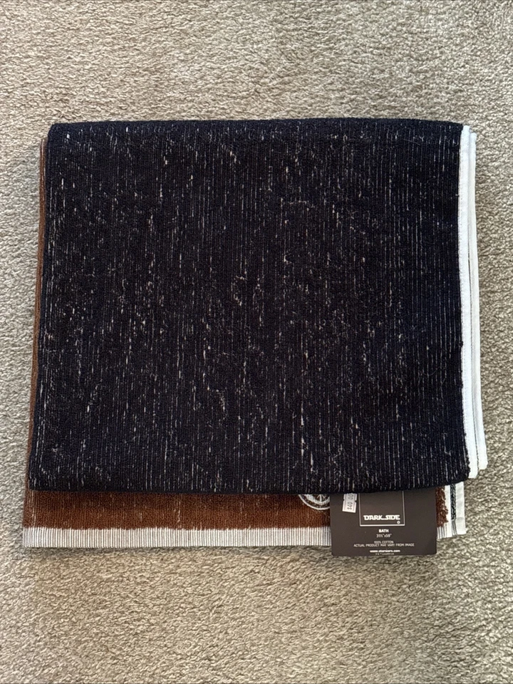 Toalla de baño Star Wars lado claro Vs lado oscuro nueva con etiquetas Foto 4 de 4