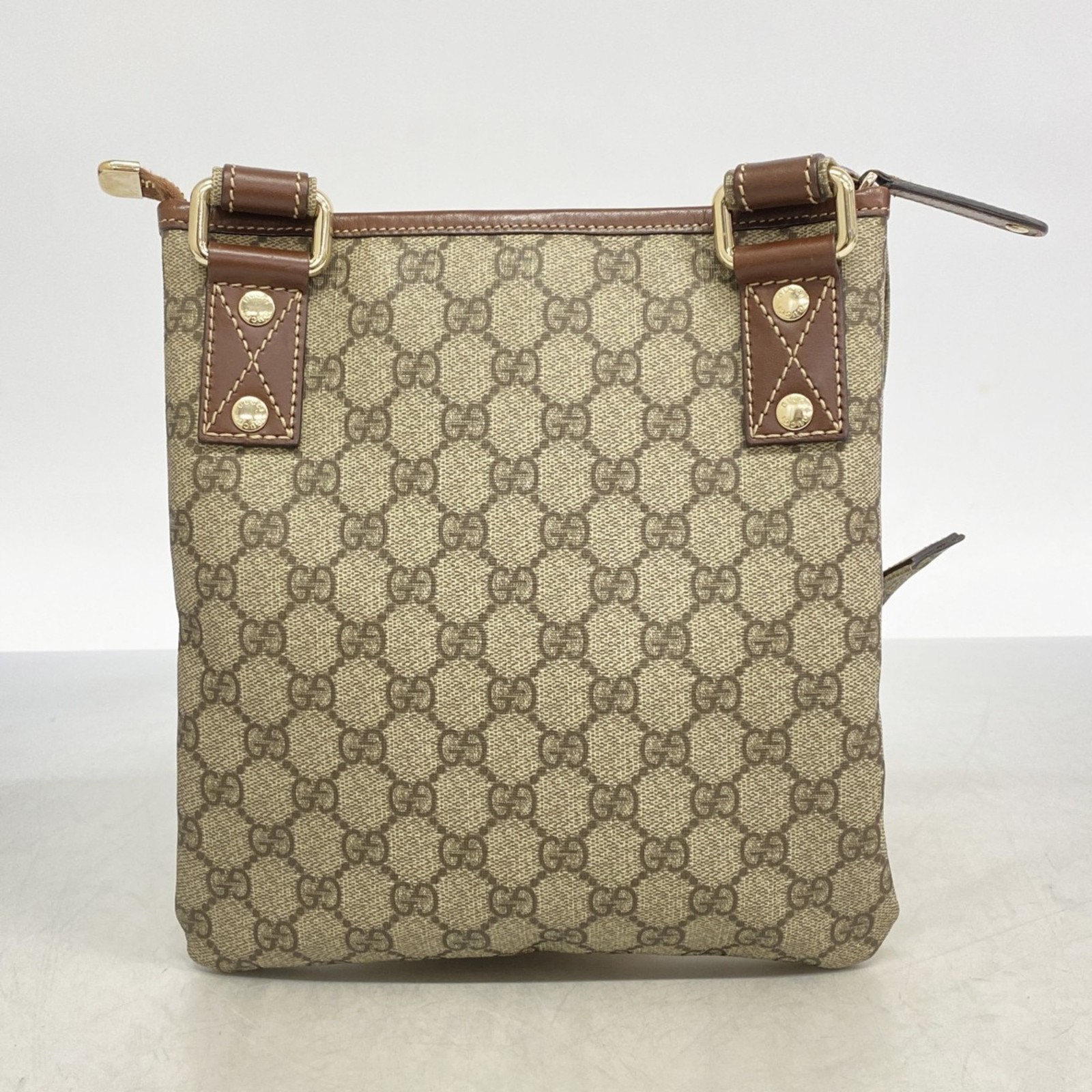 Gucci GG Supreme Sherry Line Shoulder Bag 246413 Brown Women's GZl1fcaq thumbnail 10