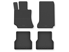 Gummifußmatten für Mercedes CLK W209 1997-2009 4tlg Schwarz ohne Stopper Gummifußmatten für Mercedes CLK W209 1997-2009 4tlg Schwarz ohne Stopper
