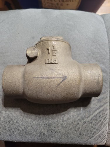 Ohio Brass 1-1/2" Swing Check Valve 125