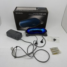 SONY Glasstron PLM-A35 Personal LCD Monitor Untested W/ Box