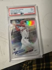 2018 TOPPS CHROME FRESHMAN FLASH #FF-1 SHOHEI OHTANI PSA 9