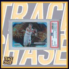2023-24 Panini Prizm Euroleague Luka Doncic Fireworks Mojo 16/25 PSA10 #19