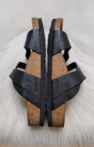 Birkenstock Salina Black Birko-Flor Sandals Women's 36 US Size 5 - Foto 9 di 12