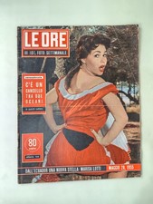 LE ORE 28 MAY 1955 MARISA LOTTI-FAUSTO COPPI-BARTALI-ROCKY MARCIANO-PARTELLO