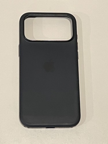 GENUINE Apple Silicone Case w/ Magsafe for iPhone 17 Pro Max - Black USED