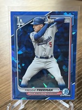 2024 Bowman Chrome Sapphire Edition #74 Freddie Freeman LA Dodgers Color Match