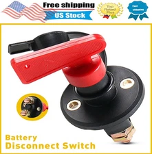 Battery Isolator Switch Disconnect Power Cut Off Kill for Car Vehicle Boat Auto