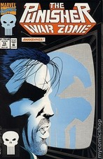 Punisher War Zone #15 VG 1993 Stock Image Low Grade
