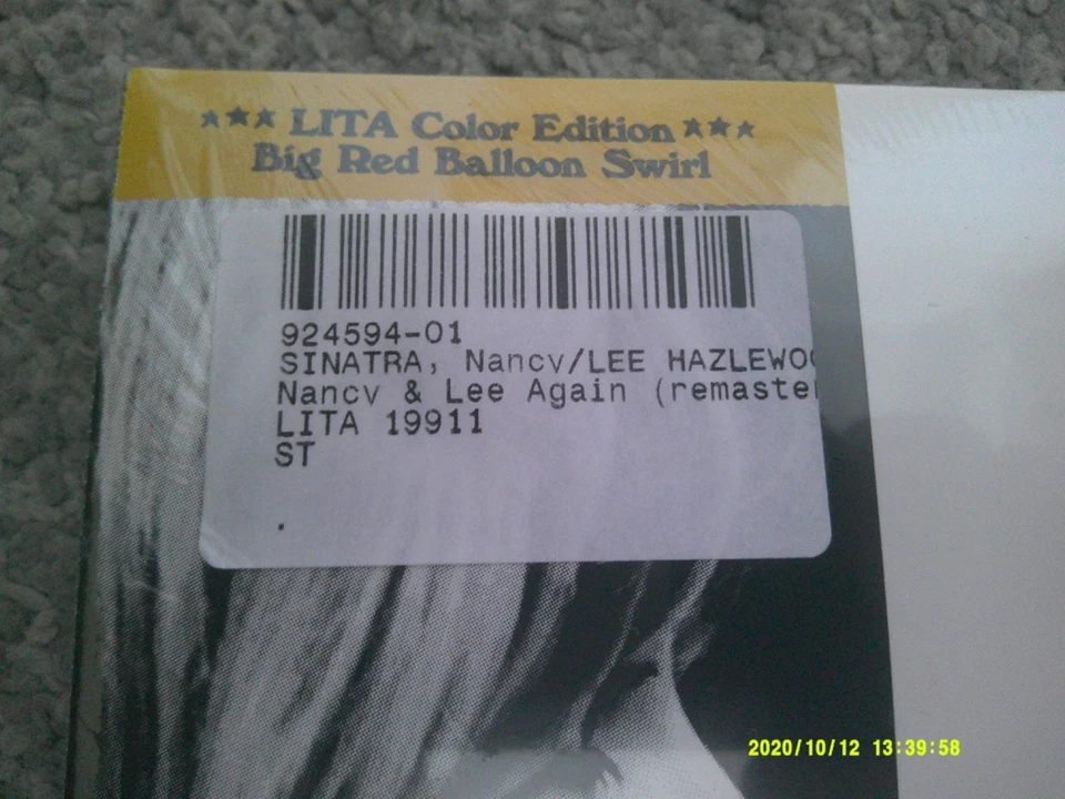 NANCY SINATRA & LEE HAZLEWOOD Nancy & Lee Again BALLON RED 2022 LITA NEW/SEALED - Image 2 of 3