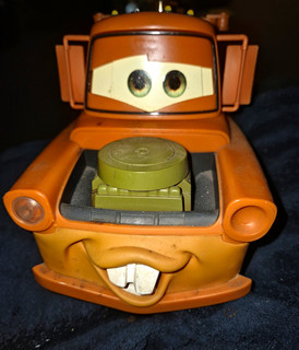 Tow Mater 1:24 RC Tow Truck Toy with Wired Console Transmitter Controller UM 3
