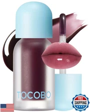 TOCOBO  Plumping Lip Oil  Black Cherry – Korean Vegan Hydrating 0.14oz NEW NIB