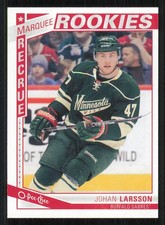 2013-14 O-Pee-Chee #589 Johan Larsson RC