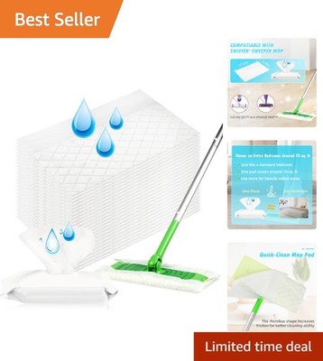 Multi-Surface Unscented Wet Mop Refills 24 Count - Bleach-Free Cleaning Solution