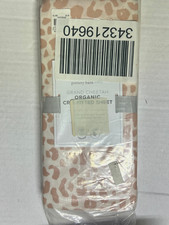 Pottery Barn Kids Organic Grand Cheetah Crib Sheet