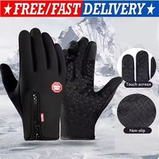 Thermal Windproof Waterproof Winter Gloves Touch Screen Warm Mittens Men Women