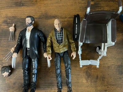Marvel Legends Logan Charles Xavier Wolverine Pulsecon Exclusive 2 Pack Loose