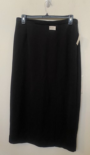 Neu mit Etikett Danny & Nicole Damen schwarz weiß 100 % Polyester 2-teiliger Rockanzug Größe 16 - Bild 6 von 8