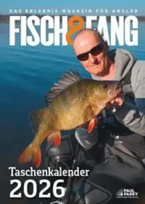 PAREY ZEITSCHRIFTEN VERLA Taschenkalender FISCH UND FANG 2026 | Redaktion Fisch & Fang | Fisch & Fang