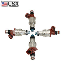 22RE Engine Fuel Injectors For Toyota 4Runner Pickup 2.4L 1989-1995 4pcs New