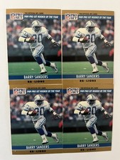 1990 Pro Set - Award Winner Barry Sanders #1 