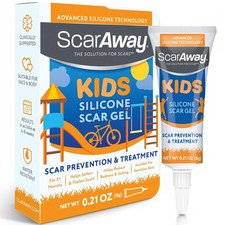 ScarAway Kids Silicone Scar Gel, 100 Medical-Grade, Helps Improve Size, Color 