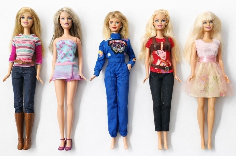 Barbie Doll Lot Of 5 