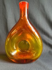 Vintage Blenko Doughnut Decanter 6245