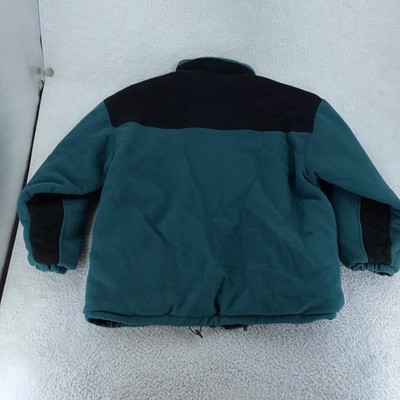 90s〜 nfl nylon × fleece reversible jkt Vintage Philadelphia Eagles Reversible Fleece Jacket XL NFL