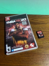 NBA 2K20 Basketball Lakers Anthony Davis Nintendo Switch Case & Game Cartridge