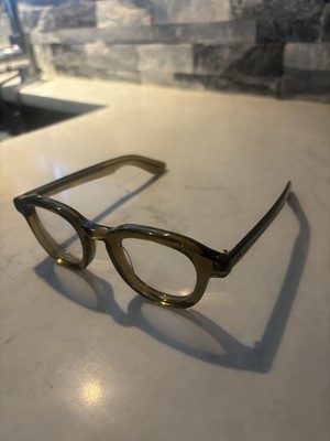 Moscot Dahven Olive Brown Eyeglasses 44 24 148 | eBay