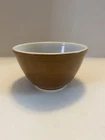 Vintage Pyrex 401 Brown Mixing Bowl 1 1/2 Pint Small Nesting Bowl