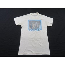 Beatles White T-Shirt Sz S Made in USA 1970s