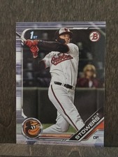 2019 Bowman Draft Kyle Stowers Chrome #BDC-76 1st Bowman Orioles B