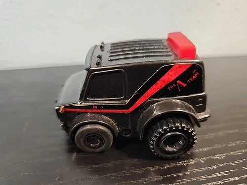 Vintage 1983 ERTL A-team Van Black 1983 GMC