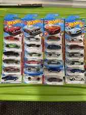 Hot Wheels Muscle Mania Lot 24 Mix, Corvette, Chargers, Maverick, And More