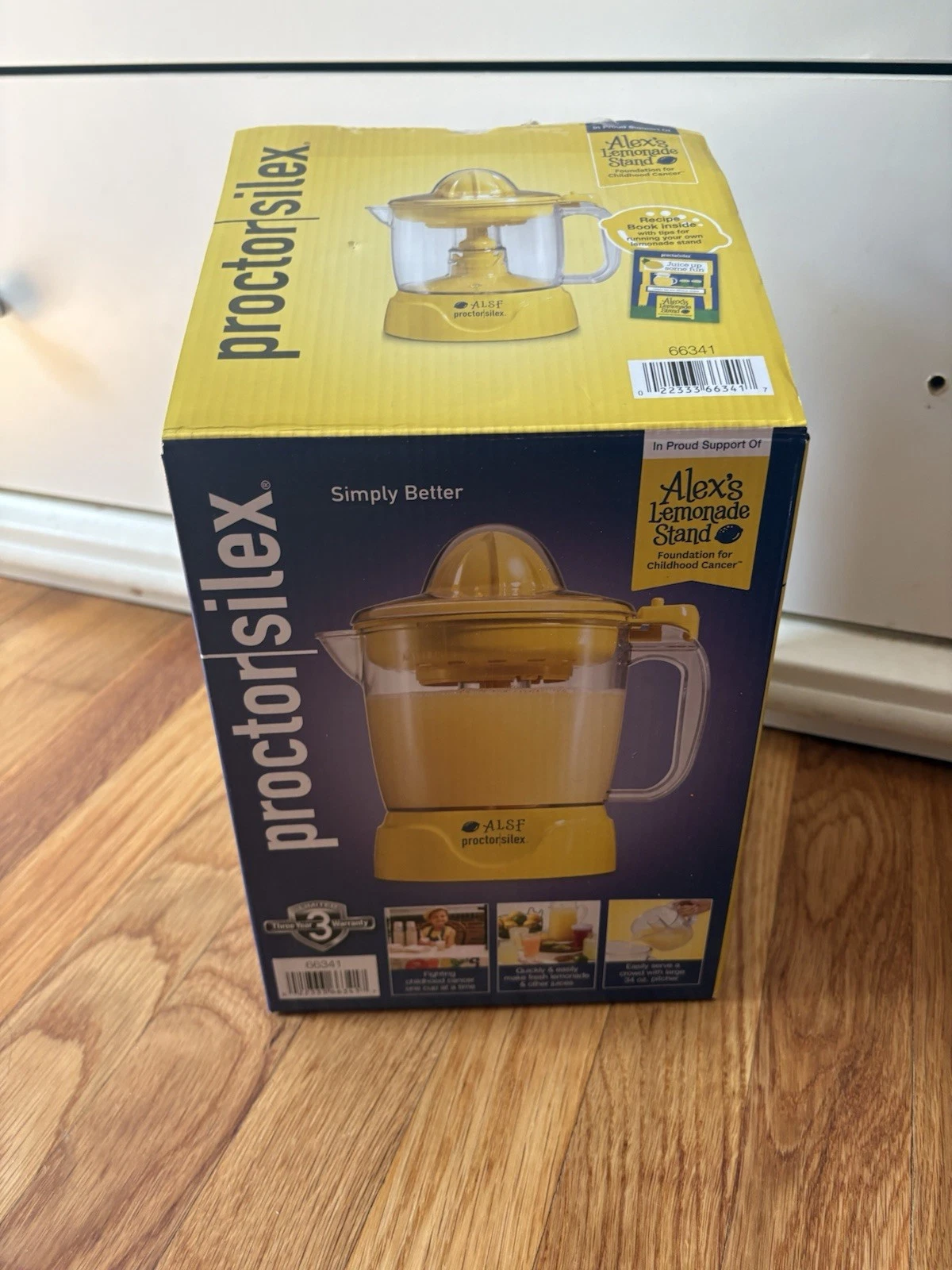 Proctor Silex Alex's Lemonade Stand Electric Citrus Juicer Machine Brand New
Opens in a new window o
