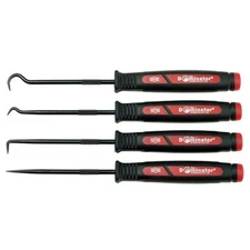 Mayhew Tools 60003 Dominator Mini Hook and Pick Set, 4 Pieces
